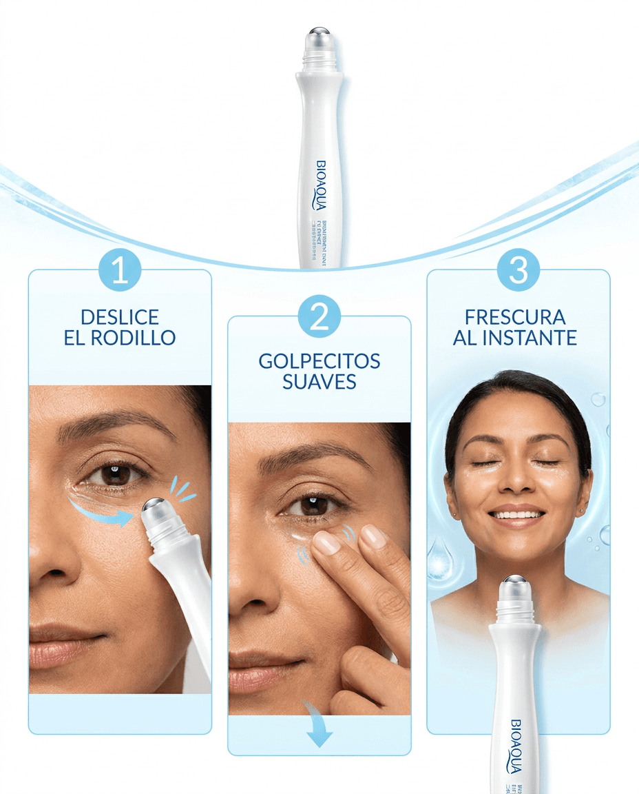 Contorno de Ojos Roll-On BIOAQUA — Ácido Hialurónico — foto 5