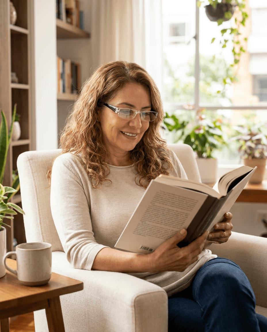 Gafas de Descanso y Aumento (Armazón Acrílico) + Estuche + Paño — foto 4