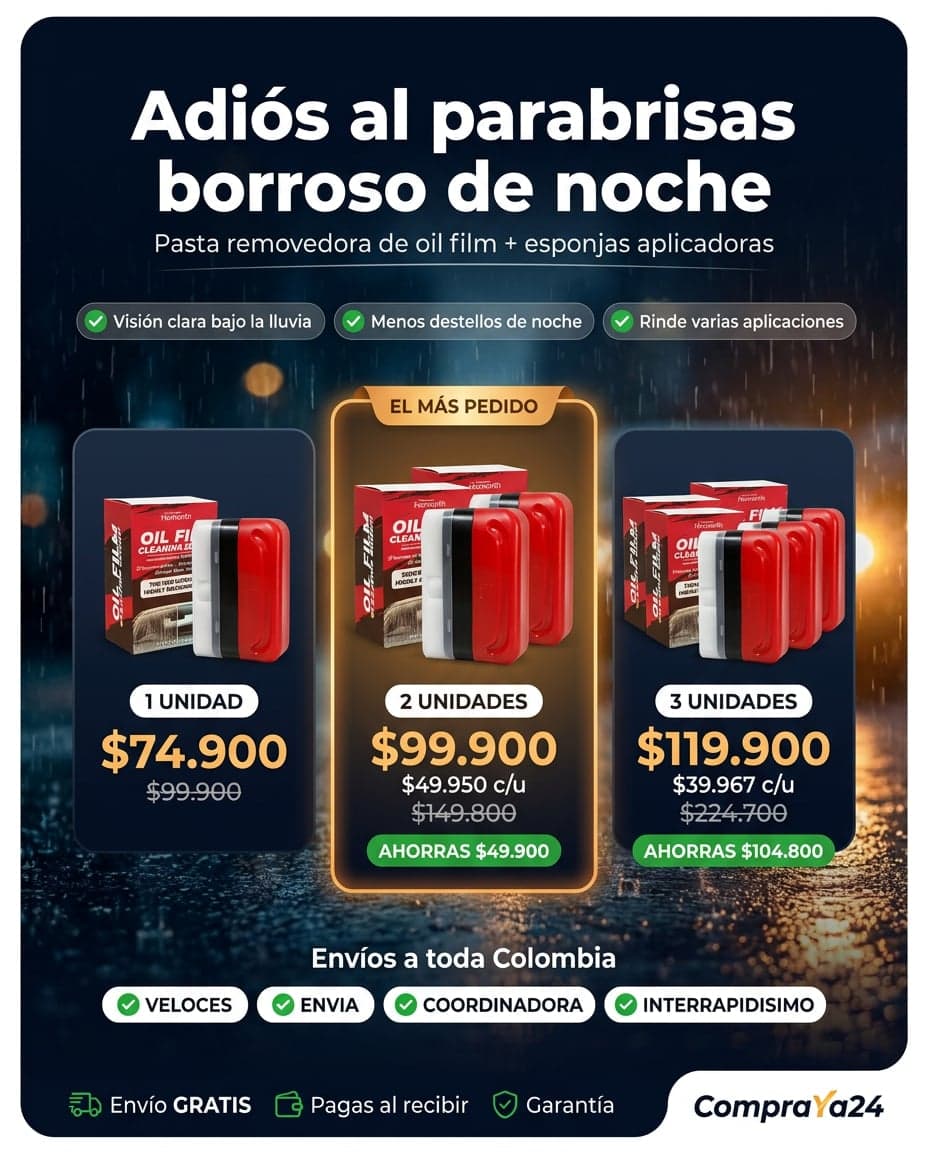 Removedor de Oil Film para Parabrisas 120ml — foto 3