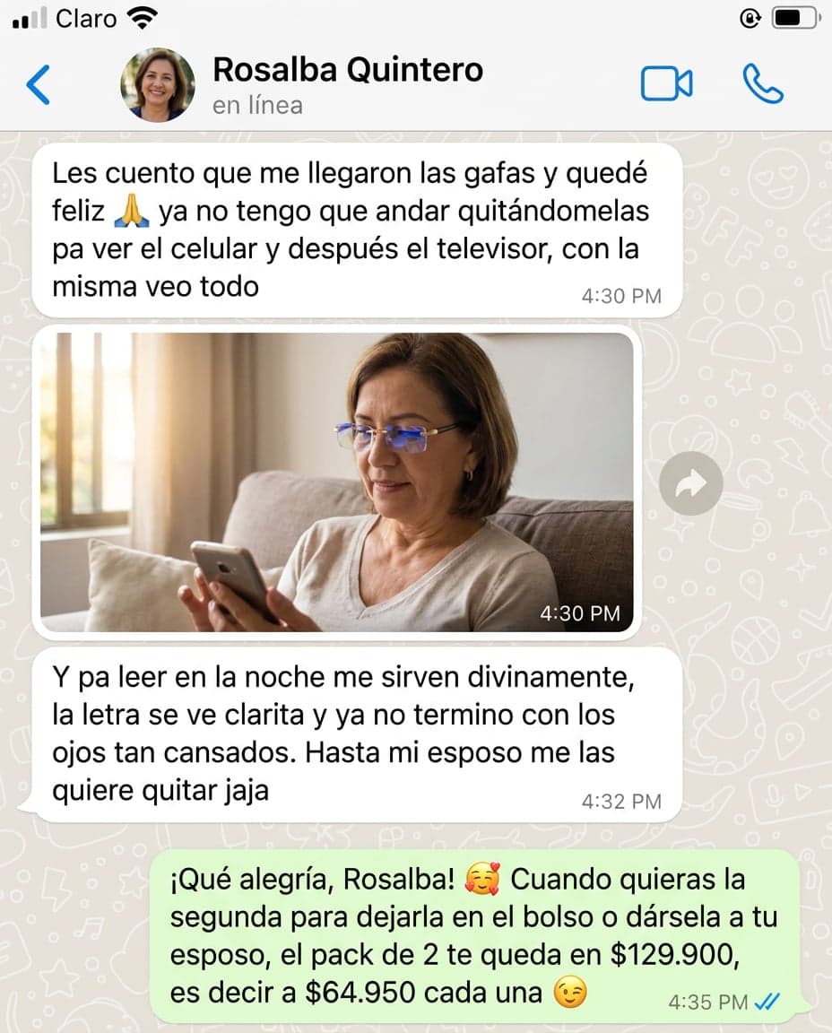 Gafas de Lectura Progresivas Multifocales Sin Marco — foto 6