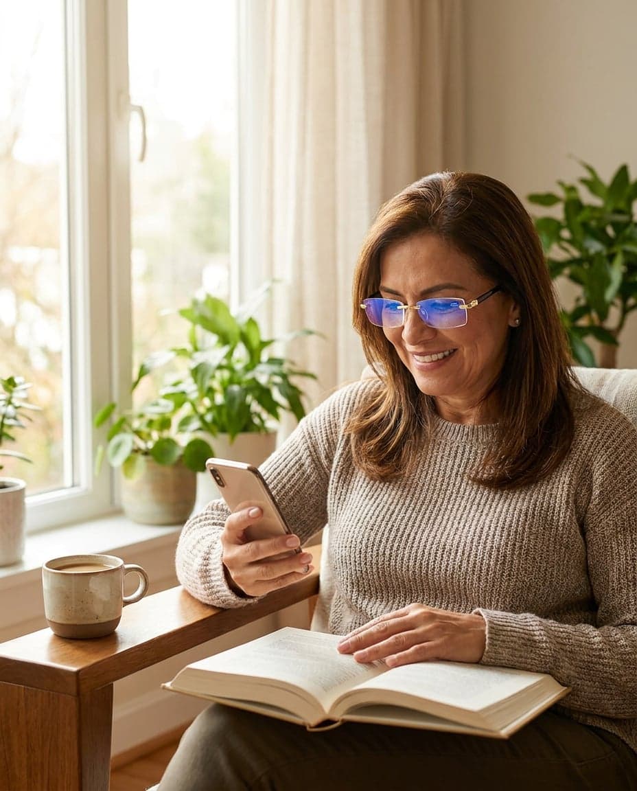 Gafas de Lectura Progresivas Multifocales Sin Marco — foto 4