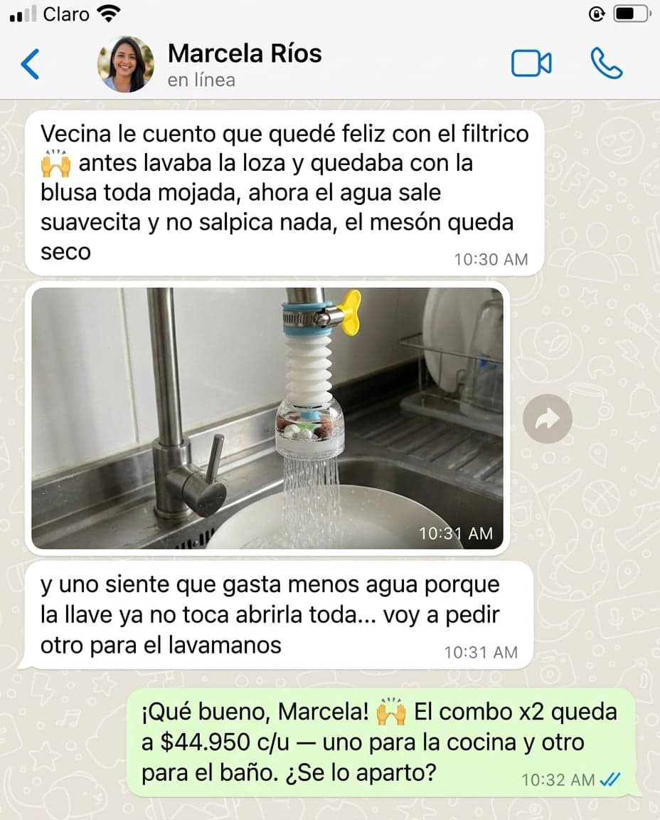 Filtro Purificador para Grifo 360° — Piedras Minerales — foto 6
