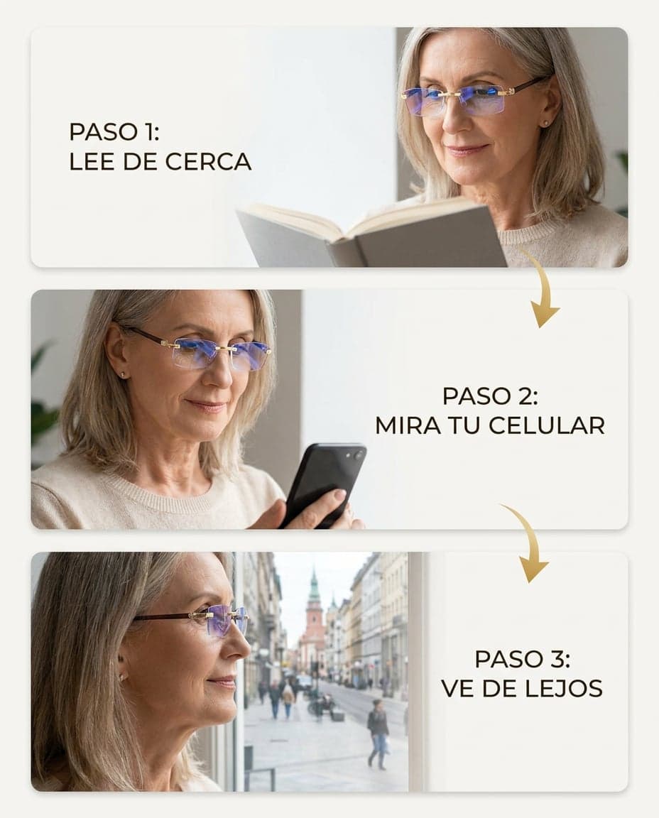 Gafas de Lectura Progresivas Multifocales Sin Marco — foto 5