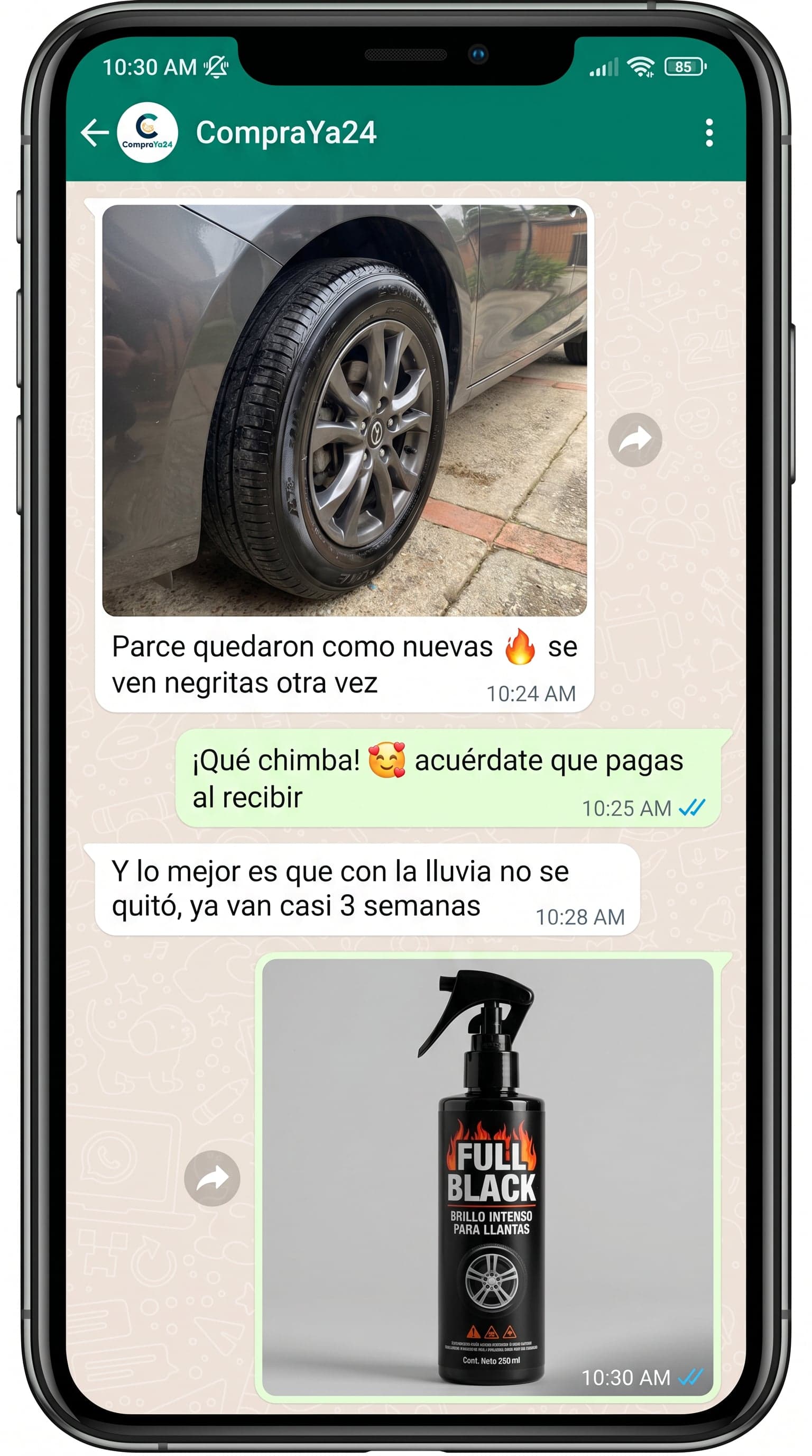 Full Black - Renovador de Llantas — foto 6