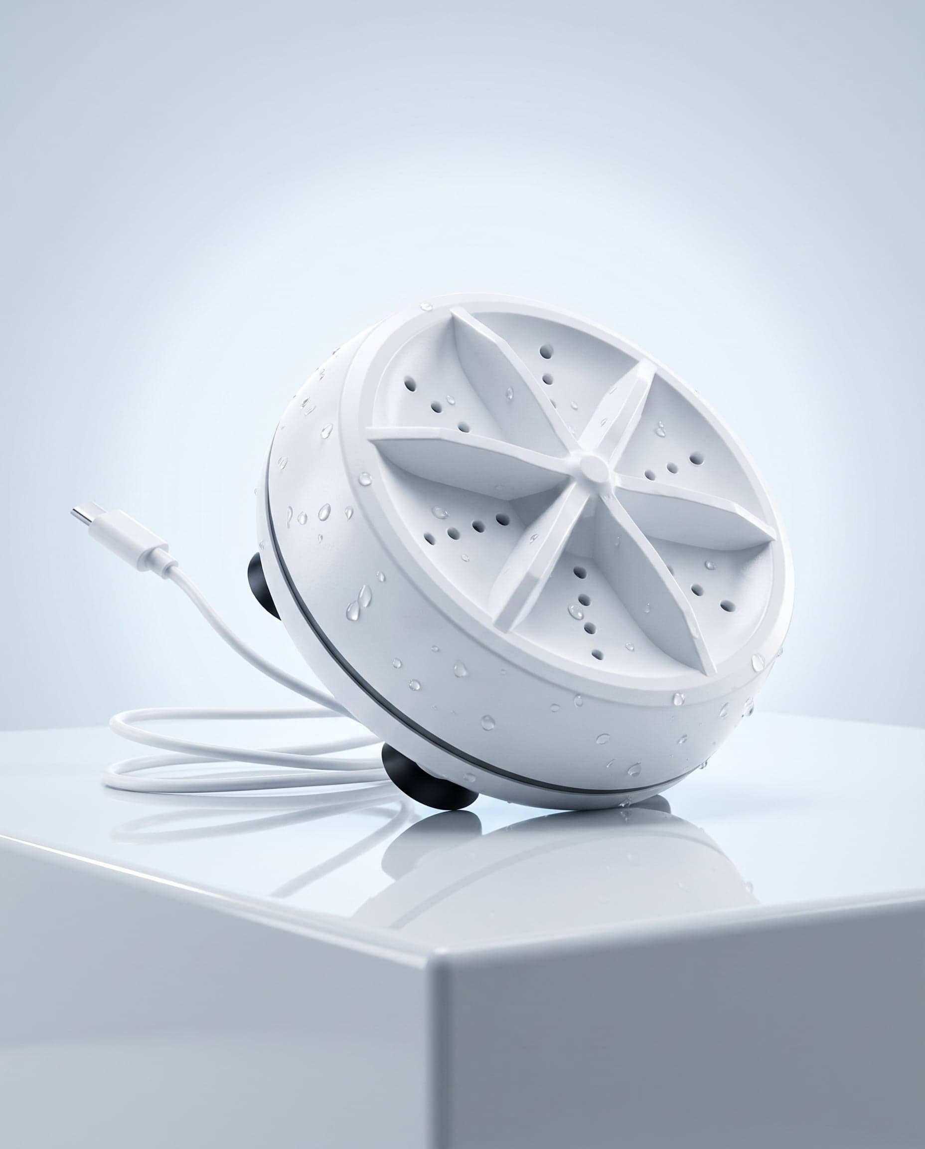 Mini Lavadora Turbina Ultrasónica Portátil USB — foto 2