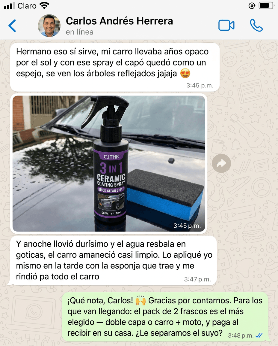Revestimiento Nano Cerámico 100ml — foto 6