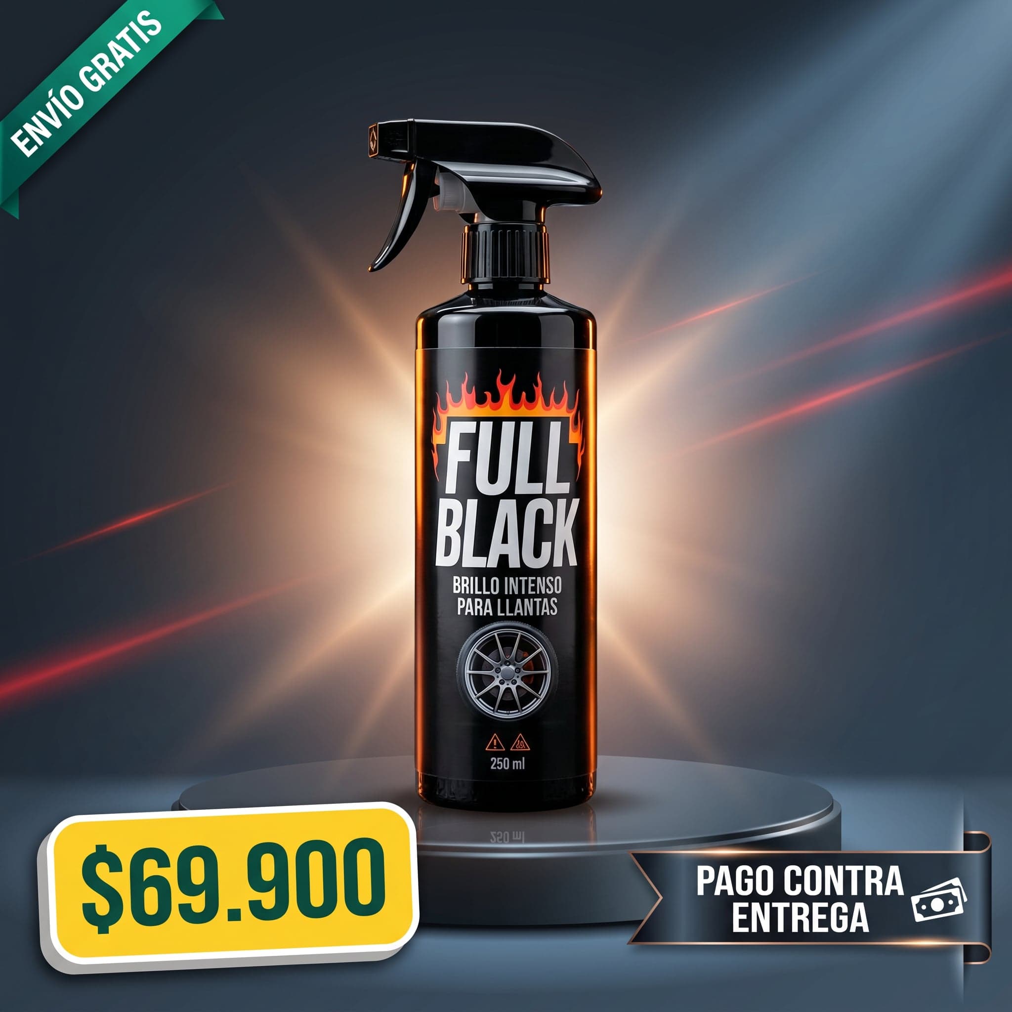 Full Black - Renovador de Llantas — foto 1