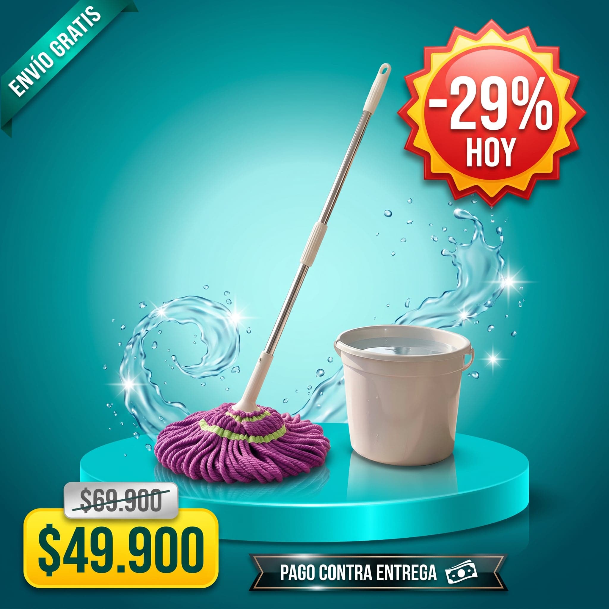 Trapero Twist Microfibra Autoexprimible — foto 1