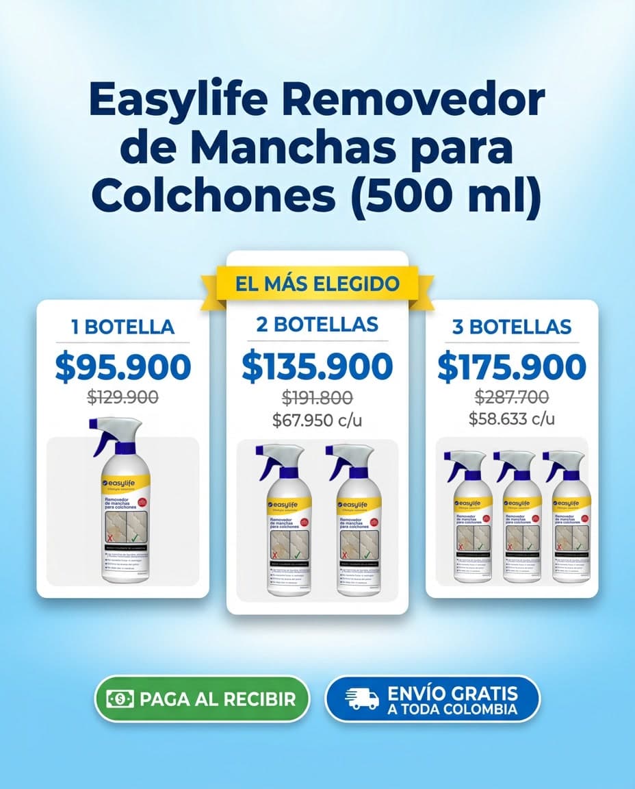 Easylife Removedor de Manchas para Colchones (500 ml) — foto 3