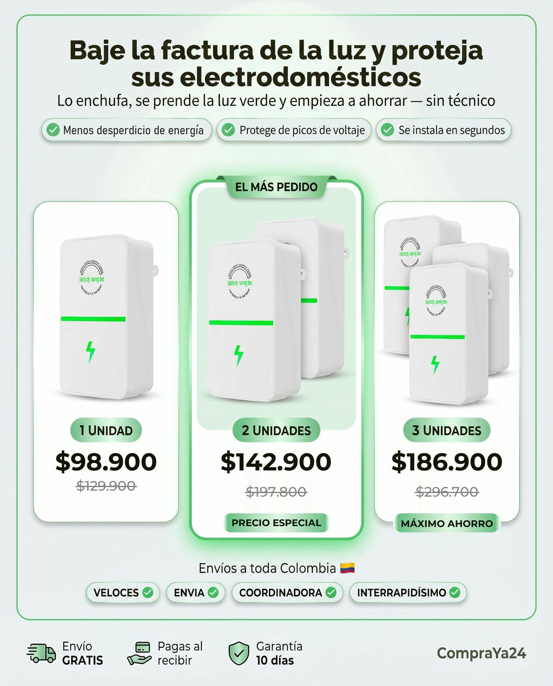 Ahorrador de Energía (Estabilizador de Voltaje) — foto 4