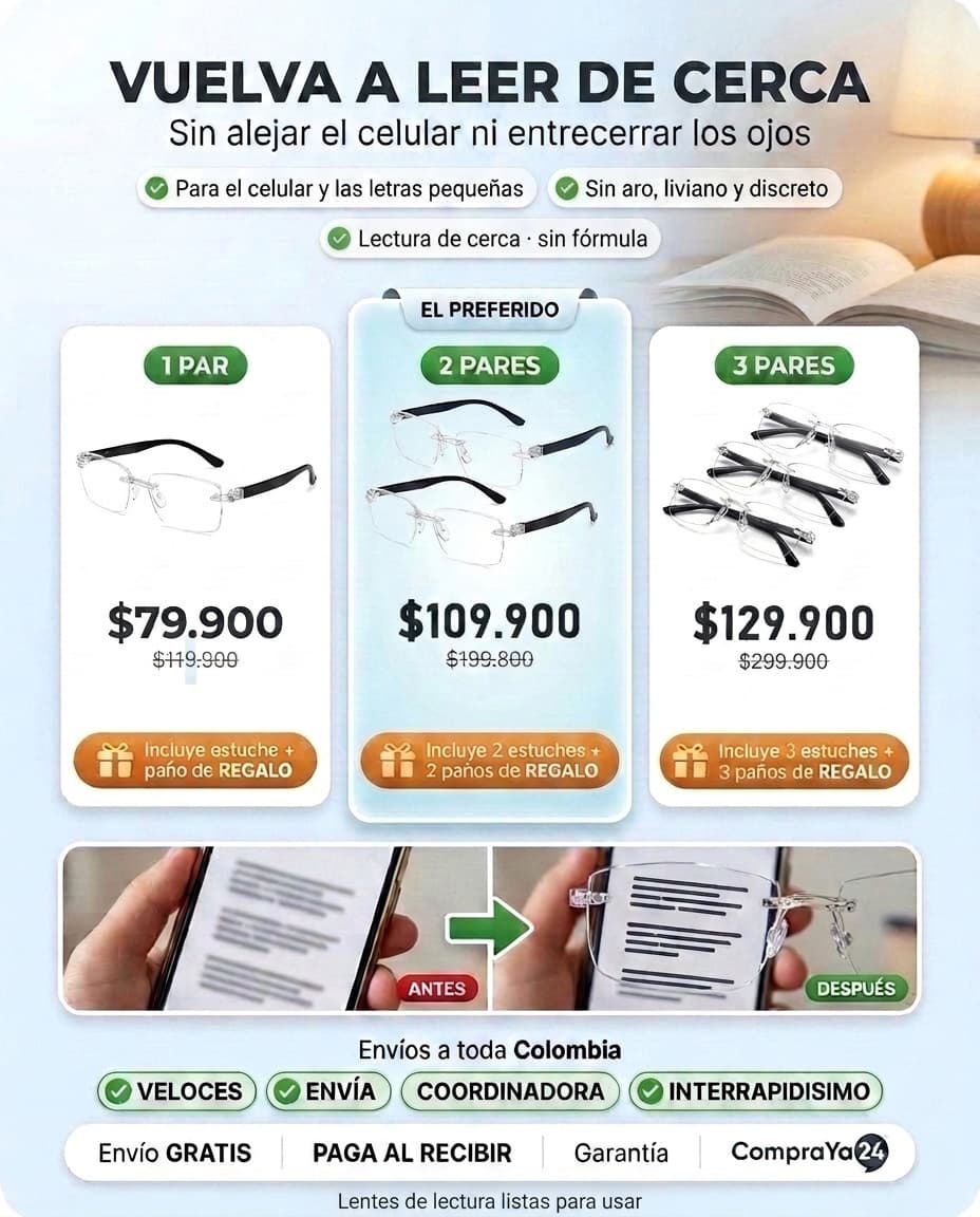 Gafas de Lectura y Descanso + Estuche + Paño — foto 3